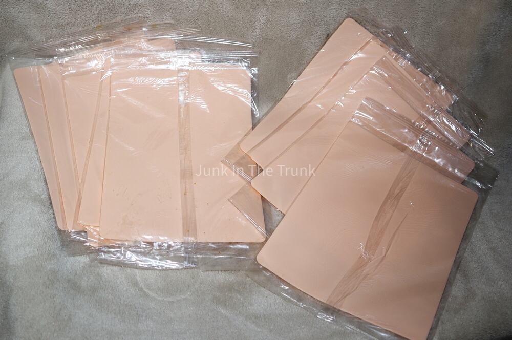 9 Synthetic Skin Sheets for Tattoo Practice 3mm